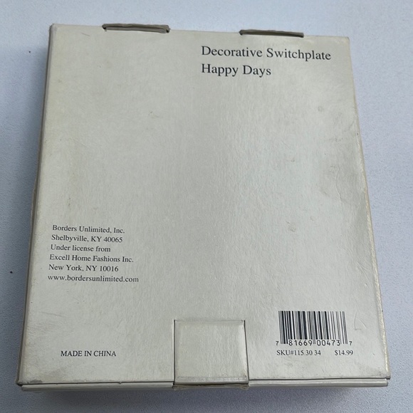 NWT Happy Days Decorative Light Plate - Picture 6 of 12